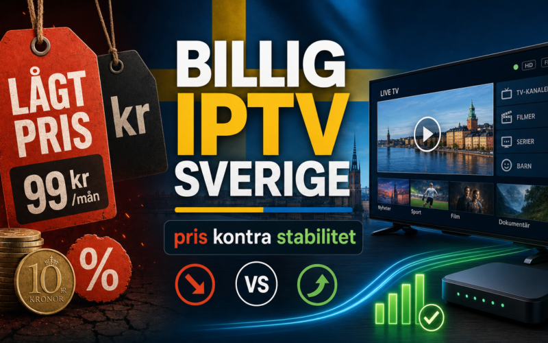 Billig IPTV Sverige