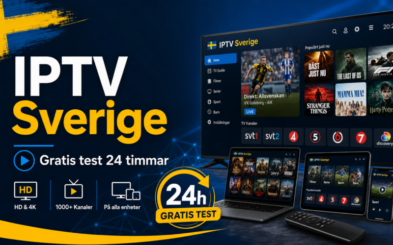 IPTV Gratis Test Sverige